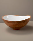 Ξύλινο Μπολ Σερβιρίσματος από Mango Wood – Large