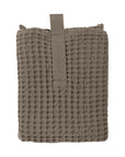 Waffle Bath Mat – Organic Cotton - Earthly Brown (Clay)