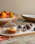 Σετ Σερβιρίσματος Τυριών από Mango Wood (Τυροκαλύπτρα & Εργαλεία Τυριού)