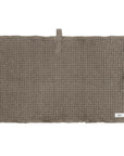 Waffle Bath Mat – Organic Cotton - Earthly Brown (Clay)