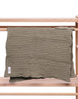 Waffle Bath Mat – Organic Cotton - Earthly Brown (Clay)