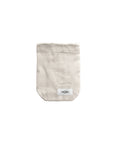 Fabric Food Bags Set – Organic Cotton - Light Grey (Stone)