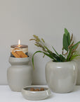 Ceramic Decorative Vase with Glossy Finish