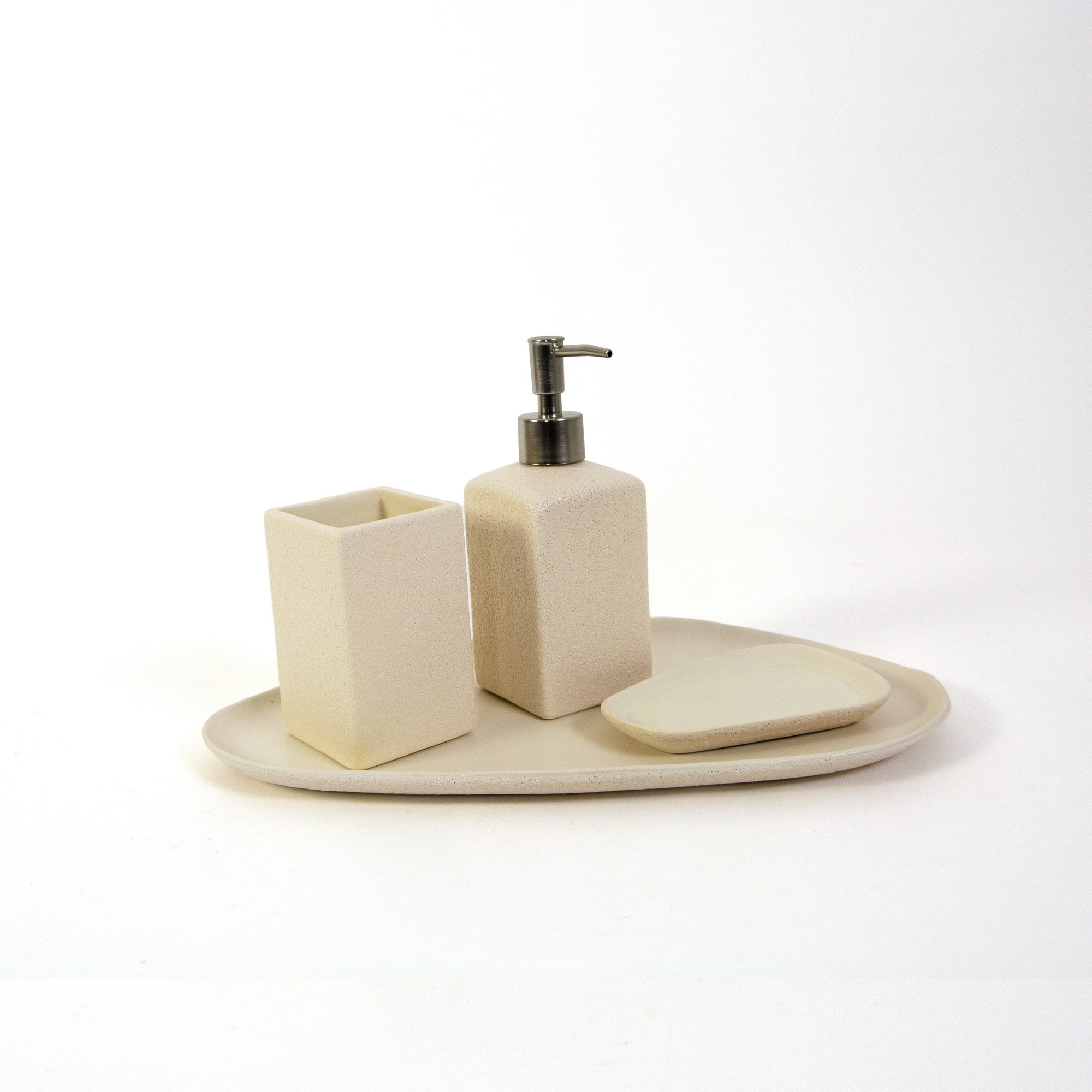 Ceramic Soap Dish – Cream
