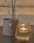 Glass Vase Drop from Recycled Glass