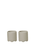 Ceramic Egg Cups Wave – Set of 2