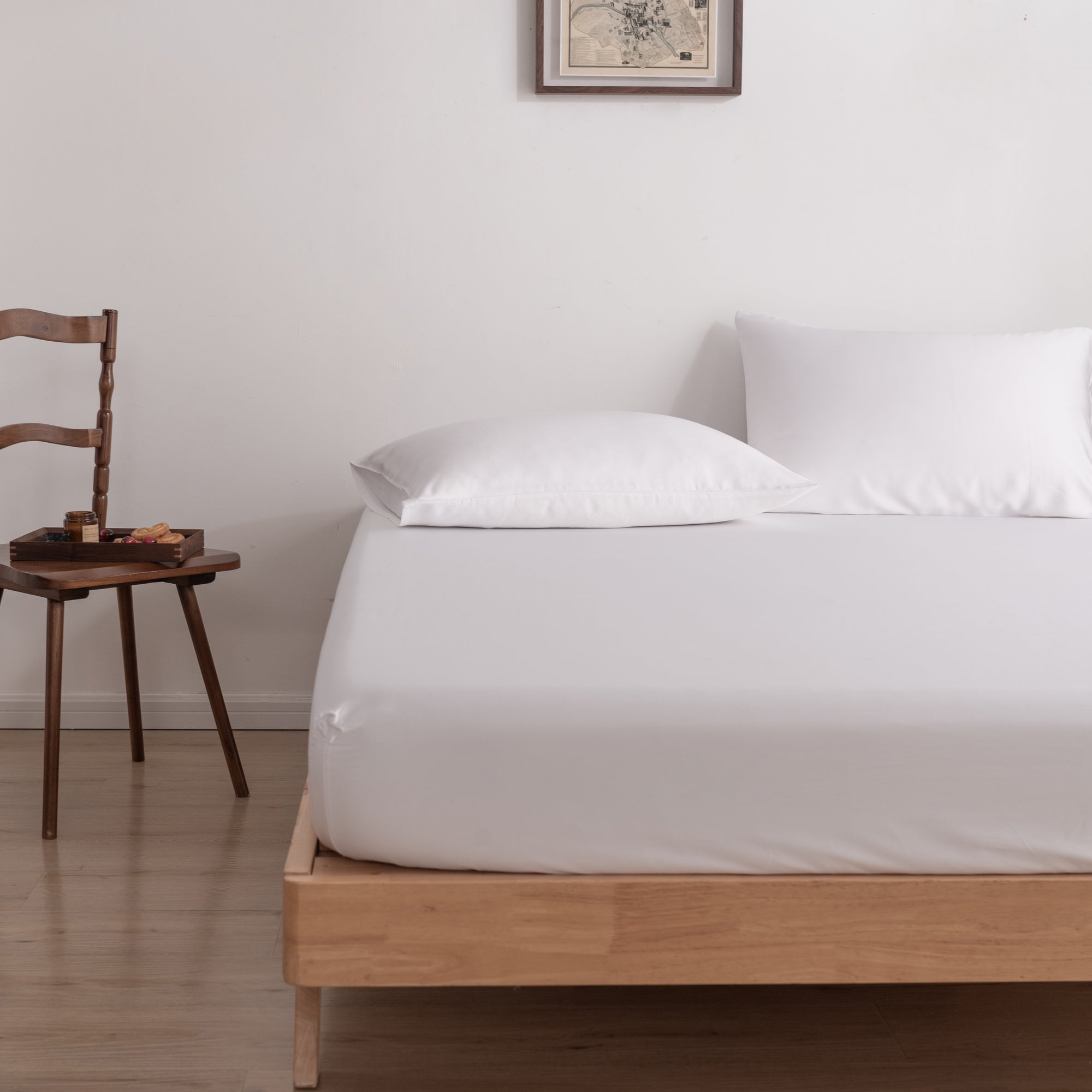 Fitted sheet made of 100% Bamboo