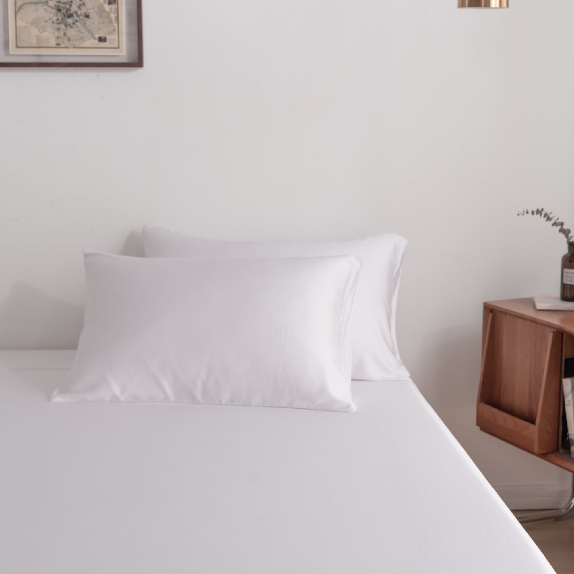 100% Bamboo Pillowcases (Set of 2) - (50×75 cm.)