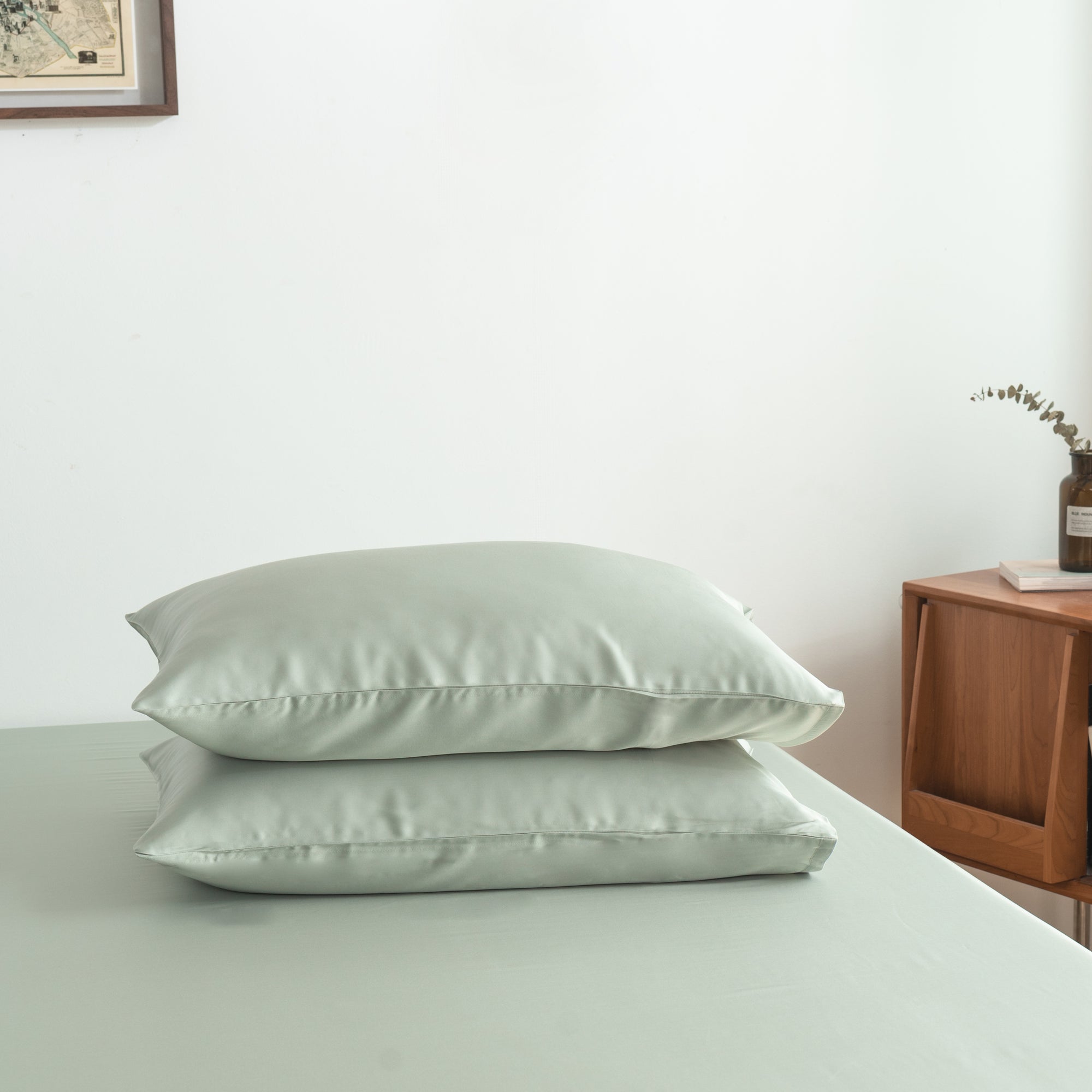 100% Bamboo Pillowcases (Set of 2) - (50×75 cm.)