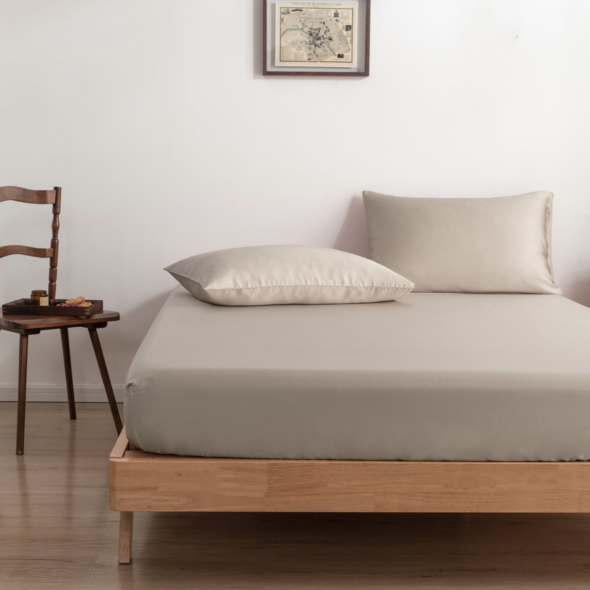 Fitted sheet made of 100% Bamboo