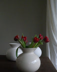 Porcelain Decorative Vase - White