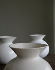 Porcelain Decorative Vase - White